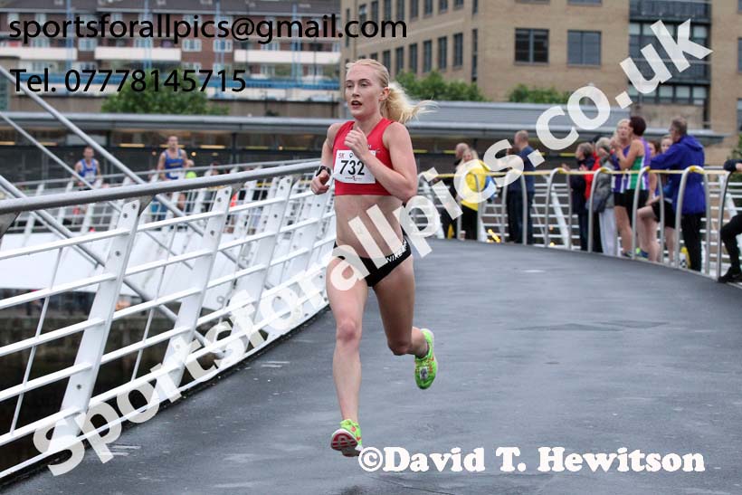 Gateshead Harriers Quayside 5k Road Race. Photo: David T. Hewitson/Sports for All Pics